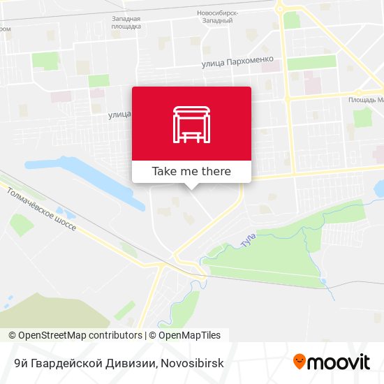 9й Гвардейской Дивизии map