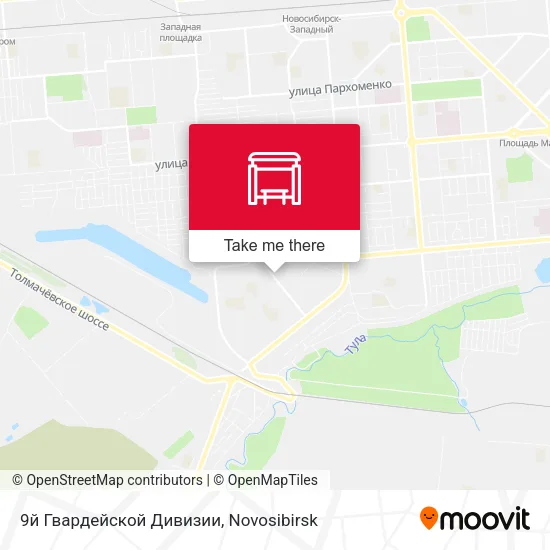 9й Гвардейской Дивизии map