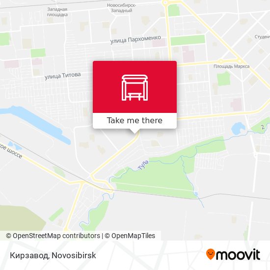 Кирзавод map