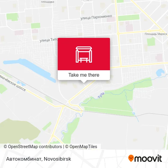 Автокомбинат map