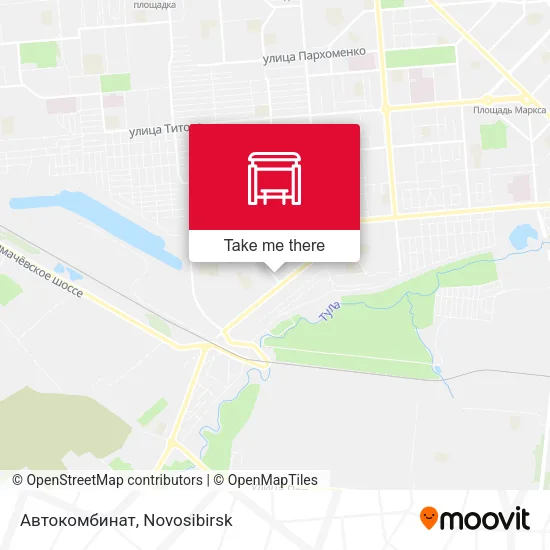 Автокомбинат map