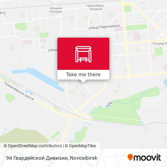 9й Гвардейской Дивизии map