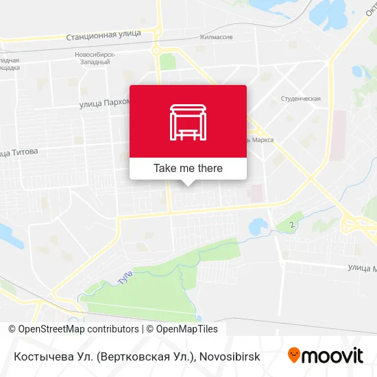 Костычева Ул. (Вертковская Ул.) map