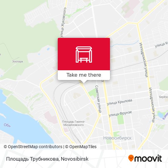 Площадь Трубникова map