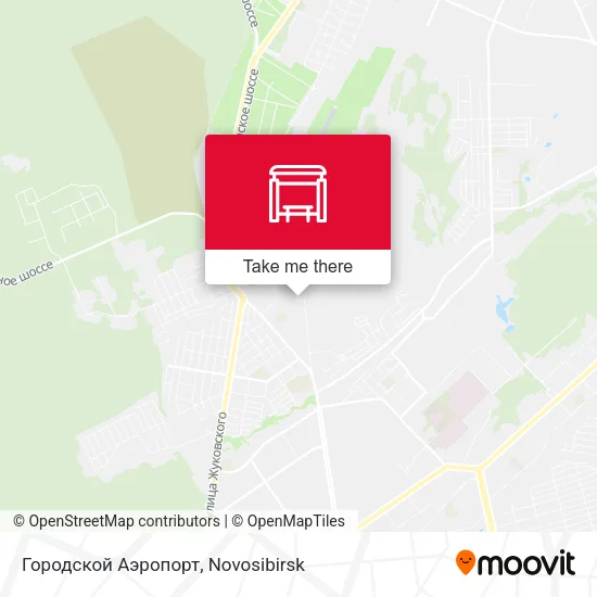 Городской Аэропорт map
