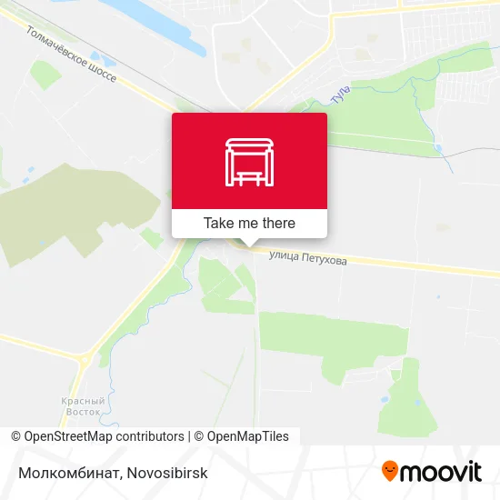 Молкомбинат map