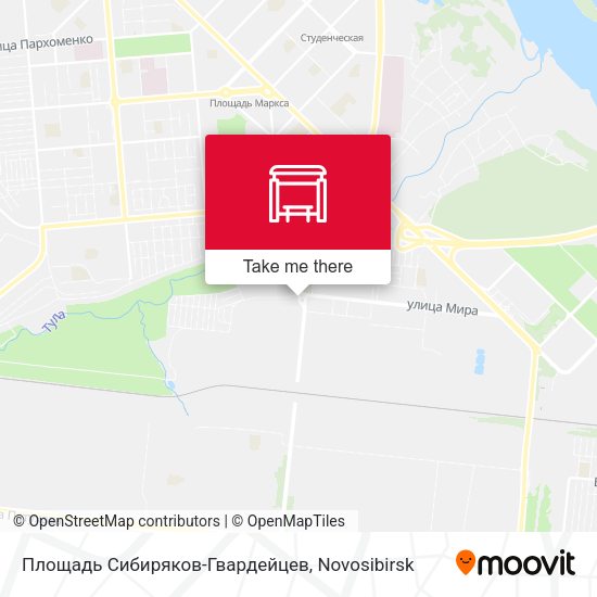 Площадь Сибиряков-Гвардейцев map