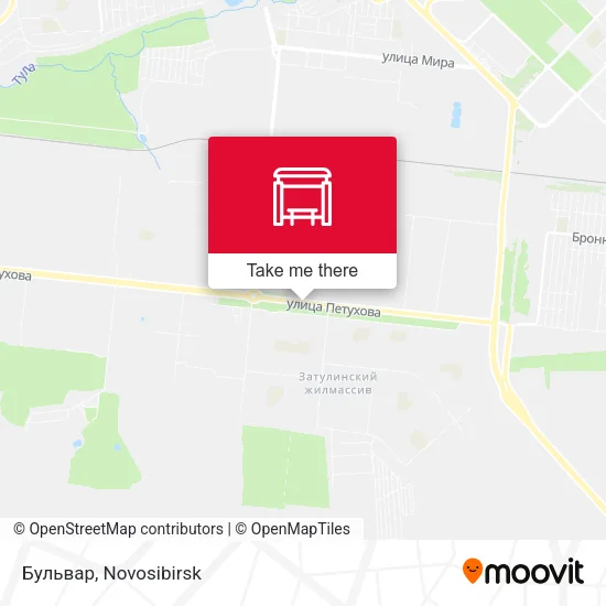 Бульвар map