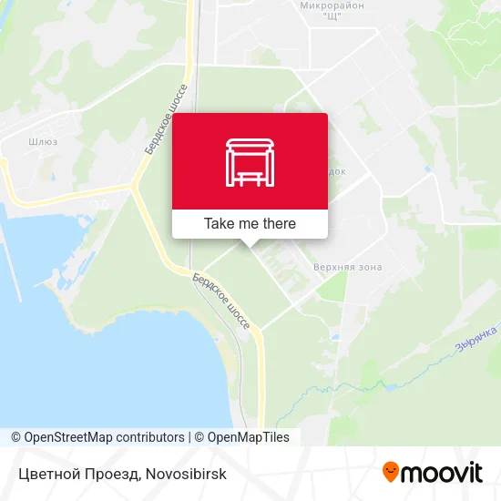 Цветной Проезд map