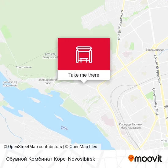 Обувной Комбинат Корс map