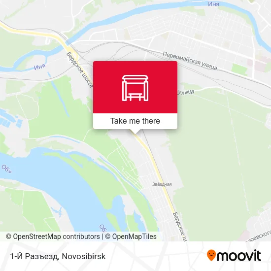 1-Й Разъезд map