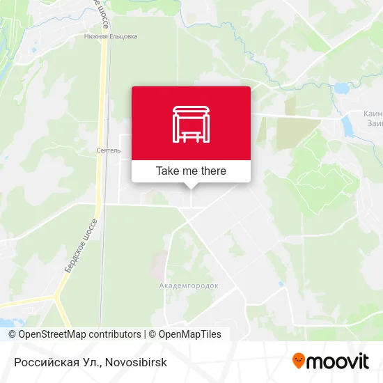 Российская Ул. map