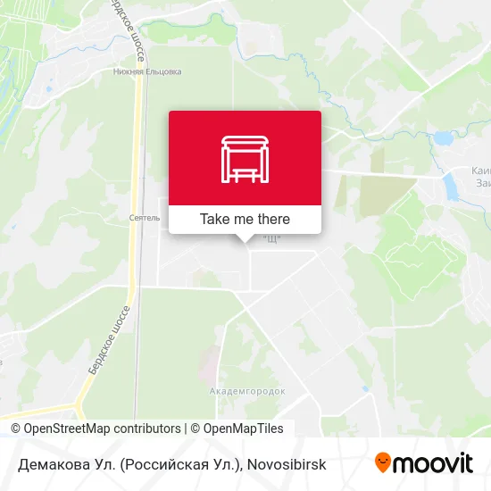 Демакова Ул. (Российская Ул.) map