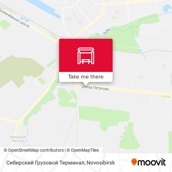 Сибирский Грузовой Терминал map