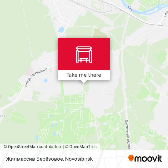 Жилмассив Берёзовое map