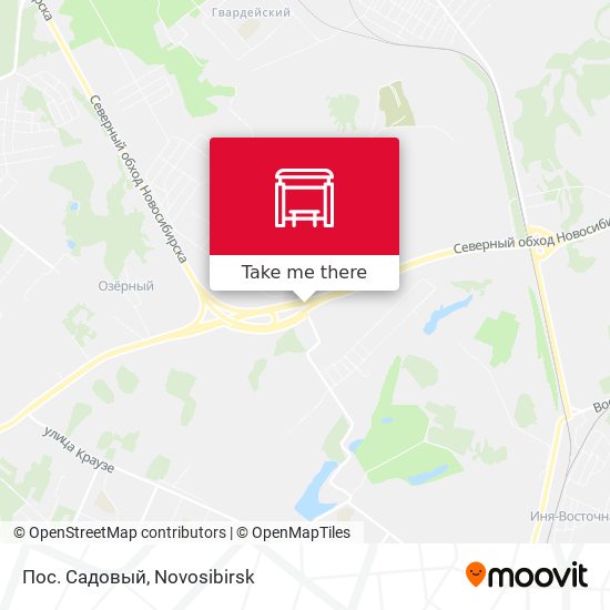 Пос. Садовый map
