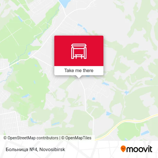 Больница №4 map