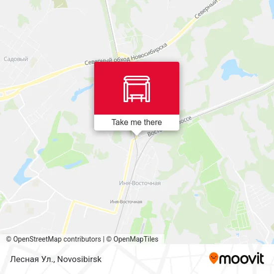 Лесная Ул. map