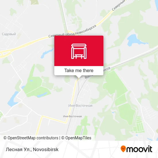 Лесная Ул. map