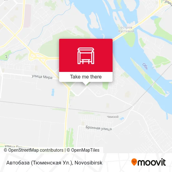 Автобаза (Тюменская Ул.) map