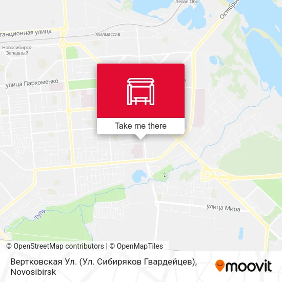 Вертковская Ул. (Ул. Сибиряков Гвардейцев) map