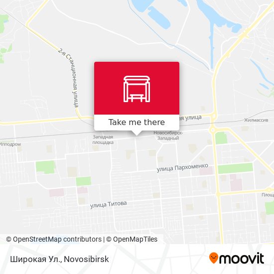 Широкая Ул. map
