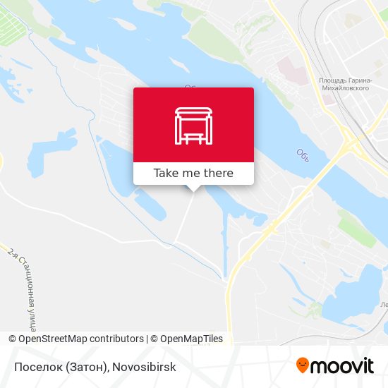 Поселок (Затон) map