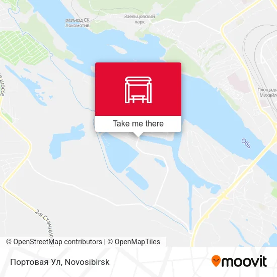 Портовая Ул map