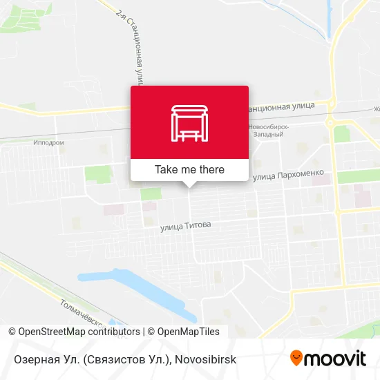 Озерная Ул. (Связистов Ул.) map