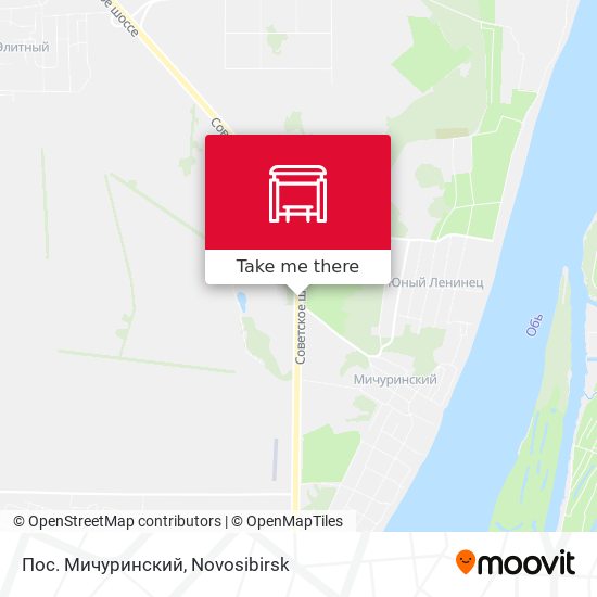 Пос. Мичуринский map