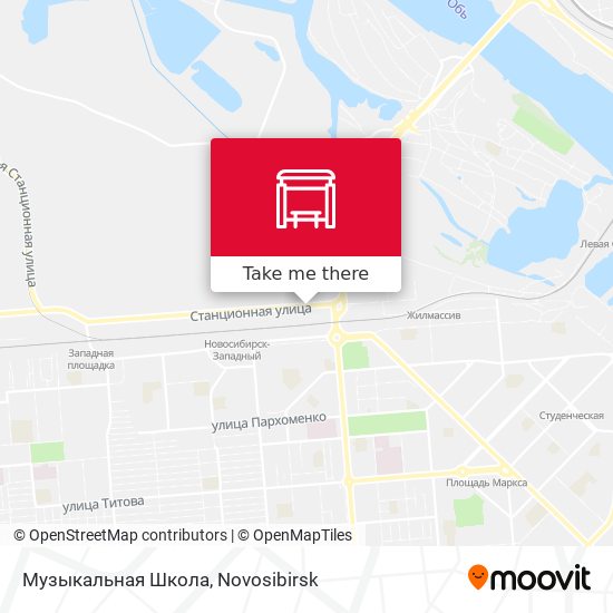 Музыкальная Школа map