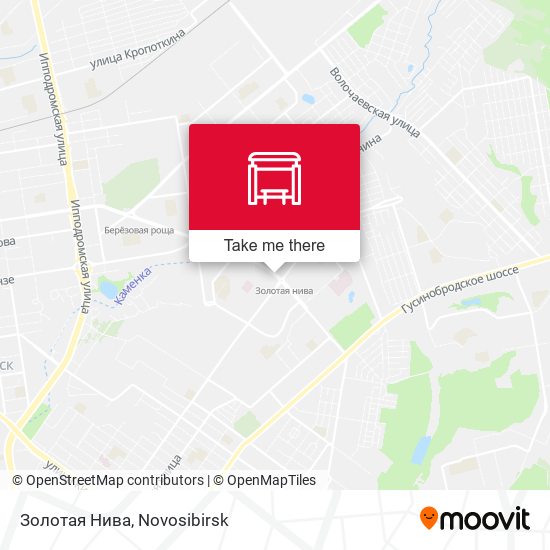 Золотая Нива map