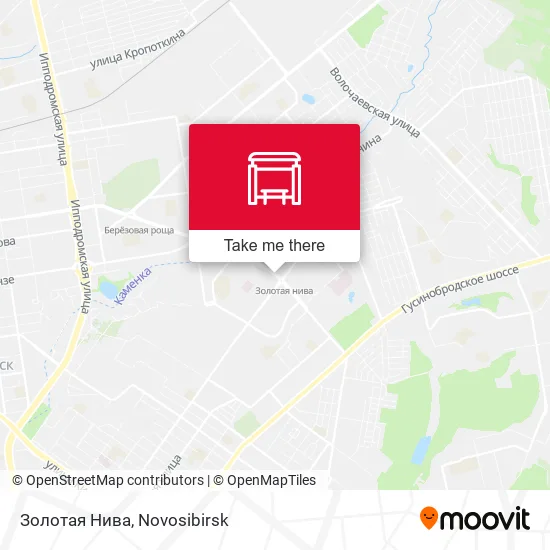 Золотая Нива map