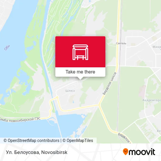 Ул. Белоусова map