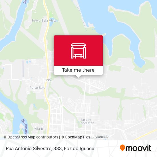 Mapa Rua Antônio Silvestre, 383