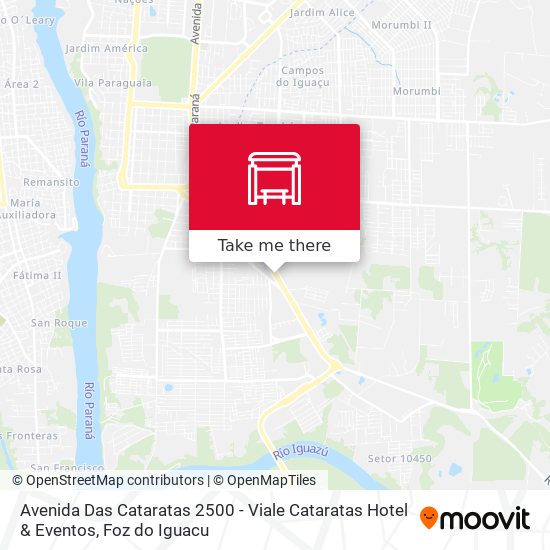 Avenida Das Cataratas 2500 - Viale Cataratas Hotel & Eventos map