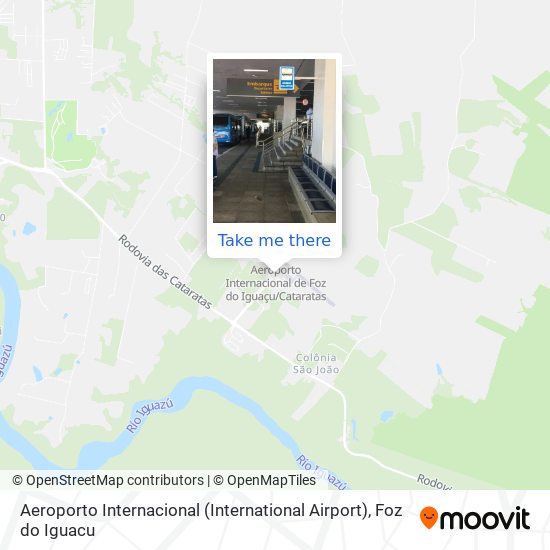 Aeroporto Internacional (International Airport) map