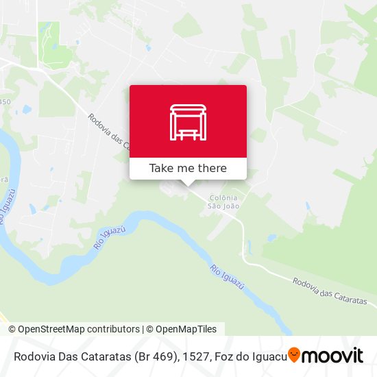 Rodovia Das Cataratas (Br 469), 1527 map