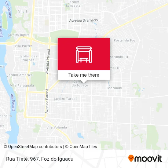 Rua Tietê, 967 map