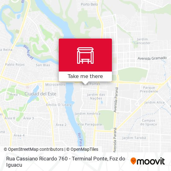 Rua Cassiano Ricardo 760 - Terminal Ponte map