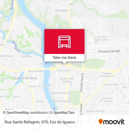 Rua Santo Rafagnin, 970 map