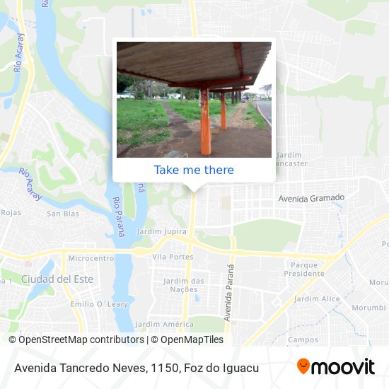 Avenida Tancredo Neves, 1150 map