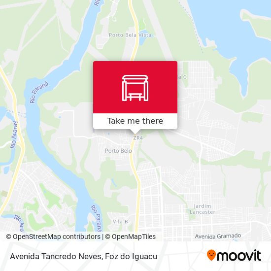 Avenida Tancredo Neves map