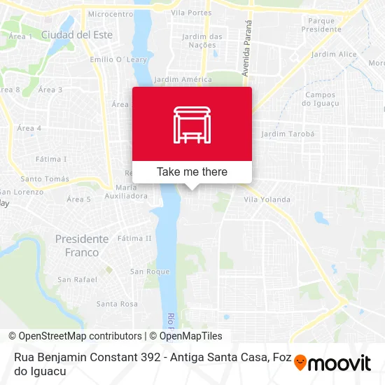 Rua Benjamin Constant 392 - Antiga Santa Casa map