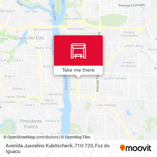 Avenida Juscelino Kubitscheck, 710-720 map
