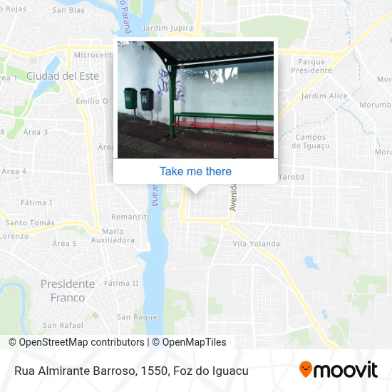 Rua Almirante Barroso, 1550 map