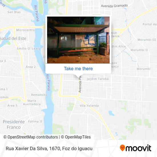 Rua Xavier Da Silva, 1670 map