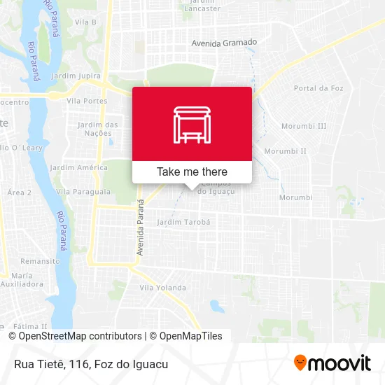 Rua Tietê, 116 map