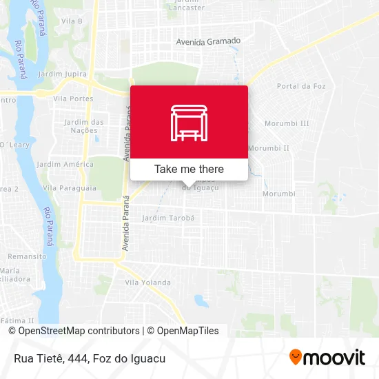 Rua Tietê, 444 map