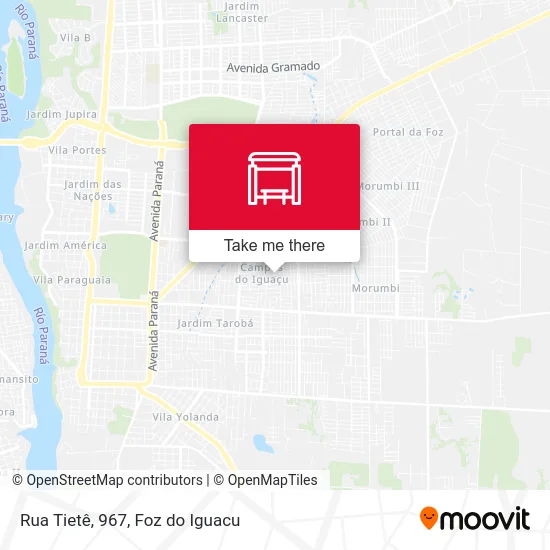 Rua Tietê, 967 map